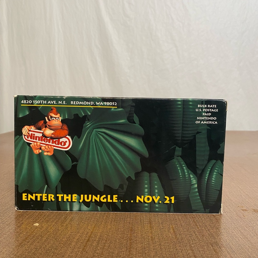 Nintendo Donkey Kong Country Exposed Promo VHS